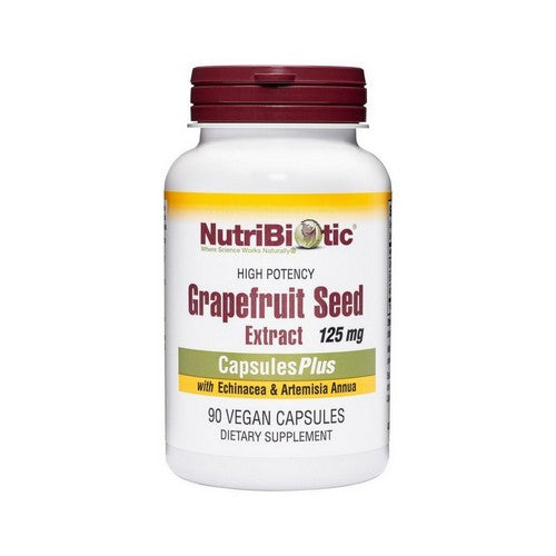 High Potency Grapefruit Seed Extract With Echinacea And Artemisia Annua 90 Veg Caps by NutriBiotic