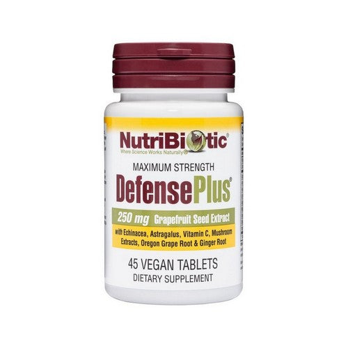 DefensePlus Maximum Strength 45 Vegan Tablets by NutriBiotic