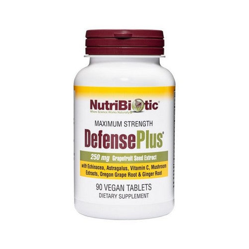 DefensePlus Maximum Strength 90 Vegan Tablets by NutriBiotic