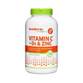 Immunity Vitamin C Plus D3 And Zinc 250 Caps by NutriBiotic