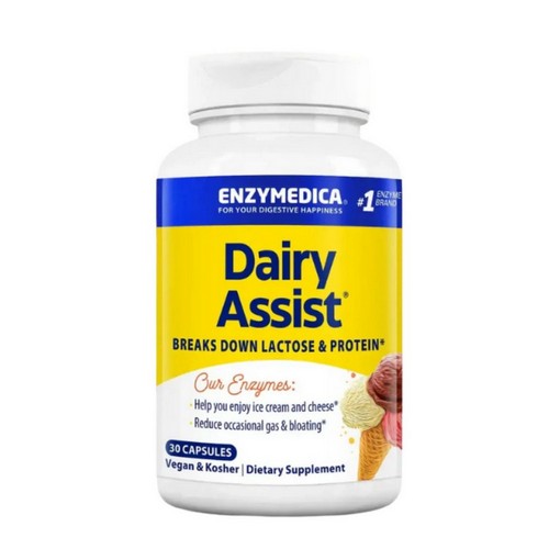 DairyAssist 30 Caps by Enzymedica