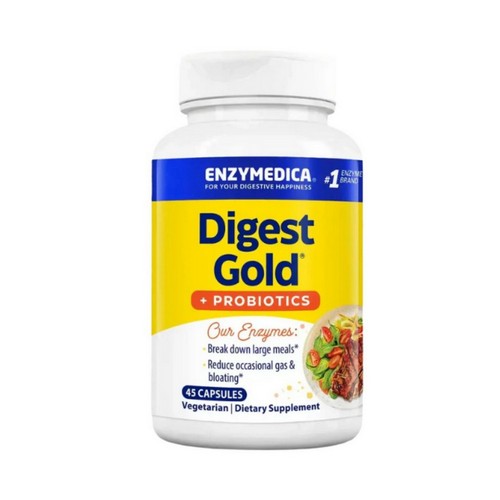 Digest Gold Plus Probiotics 45 Caps by Enzymedica