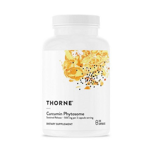 Curcumin Phytosome Sustained Release 120 Capsules by Thorne