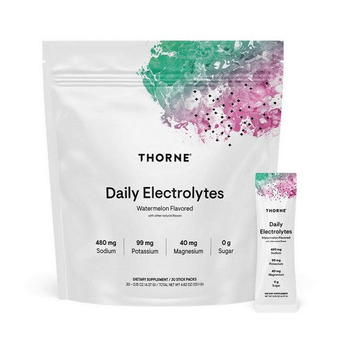 Daily Electrolytes Watermelon 30 Stick Packs by Thorne
