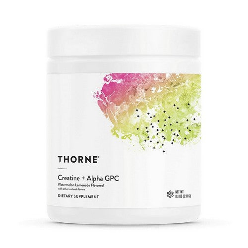 Creatine Plus Alpha GPC Watermelon Lemonade 8.1 Oz by Thorne