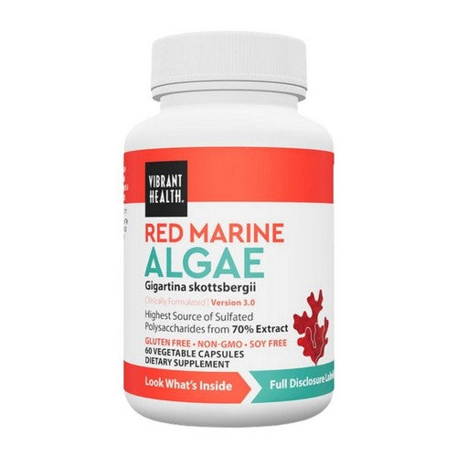 Red Marine Algae 60 Veg Caps by Vibrant Health