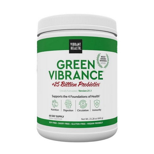 Green Vibrance Probiotics Version 21.0 23.28 Oz by Vibrant Health