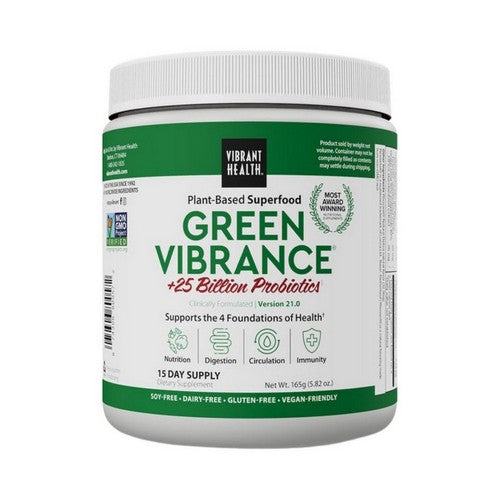 Green Vibrance Probiotics Version 21.0 5.82 Oz by Vibrant Health