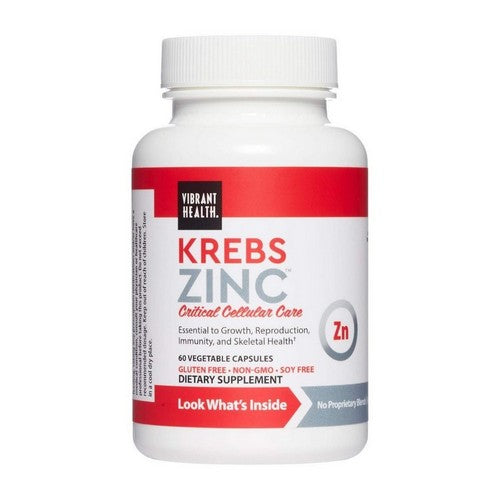 Krebs Zinc 60 Veg Caps by Vibrant Health