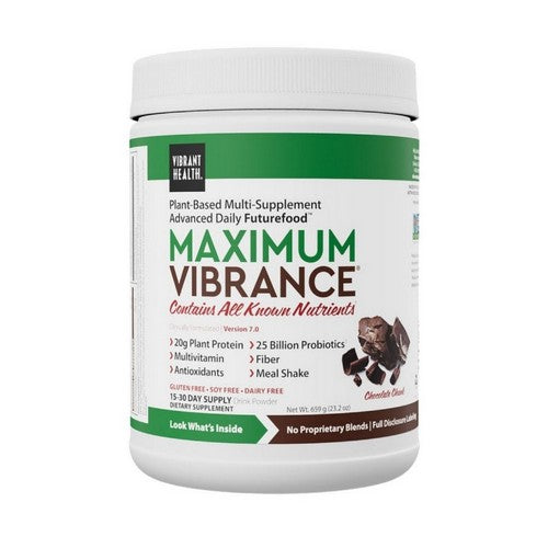 Maximum Vibrance Version 7 Chocolate Chunk 23.2 Oz by Vibrant Health