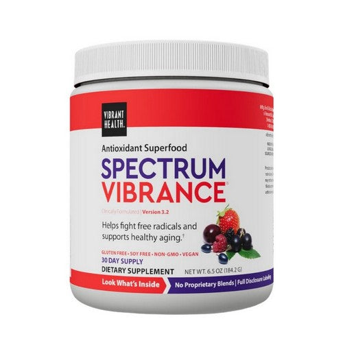 Spectrum Vibrance Antioxidant Superfood, Version 3.1 Mixed Berry 6.5 Oz by Vibrant Health
