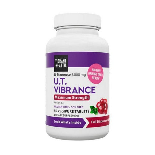 Mannose And Botanicals U.T. Vibrance 50 Veg Caps by Vibrant Health