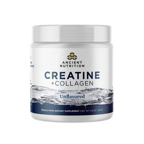 Creatine Plus Collagen Unflavored 5.8 Oz by Ancient Nutrition