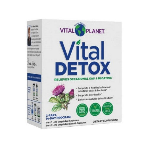 Vital Detox Kit 28 Veg Caps / 28 Liquid Caps by Vital Planet