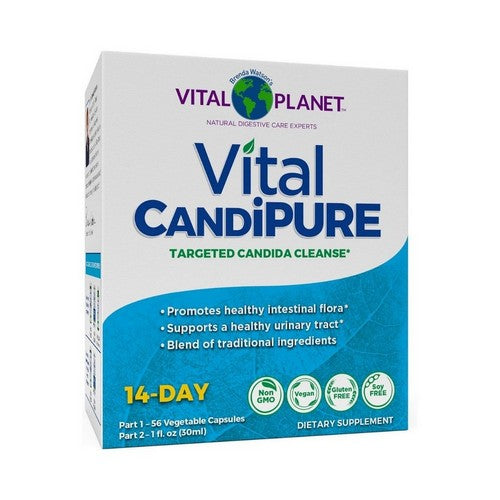 Vital CandiPure Targeted Yeast Cleanse 56 Ve Caps / 1 Oz by Vital Planet