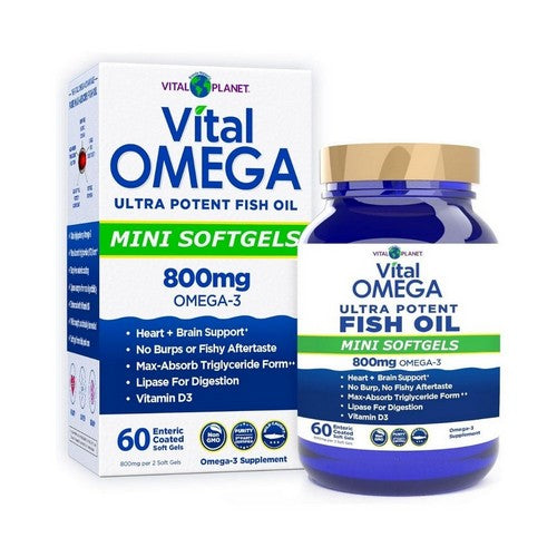 Vital Omega Easy Swallow 60 Softgels by Vital Planet