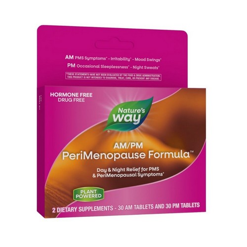 AM/PM Perimenopause Formula 60 Tabs by Nature's Way