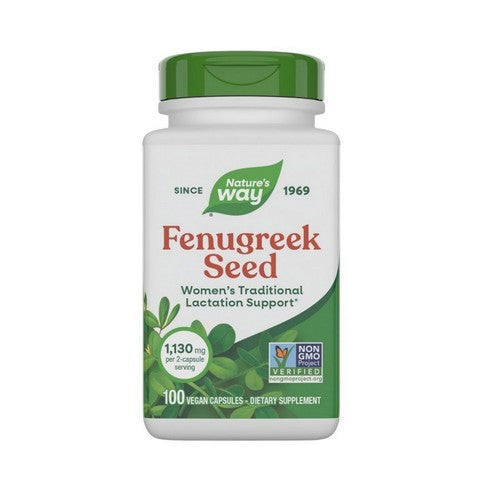 Fenugreek Seed 100 Vegan Caps by Nature's Way