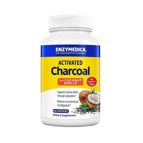 Activated Charcoal 60 Caps by Enzymedica