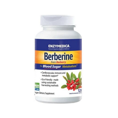 Berberine From Barberry 120 Caps by Enzymedica
