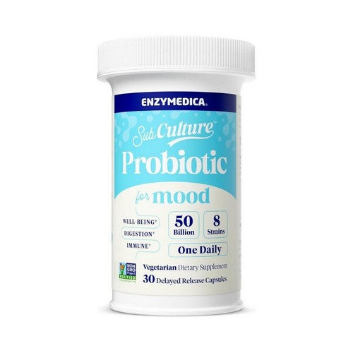 SubCulture Probiotic For Mood 30 Caps by Enzymedica