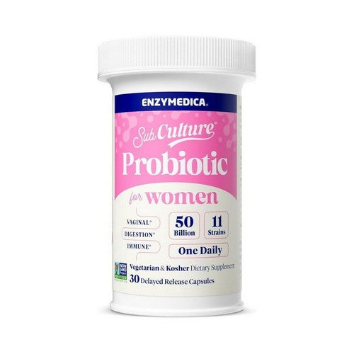SubCulture Probiotic For Women 30 Caps by Enzymedica