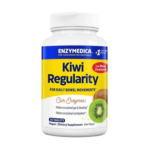Kiwi Regularity Chewable 30 Tabs by Enzymedica