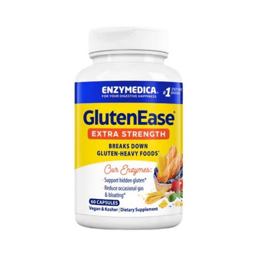 GlutenEase Extra Strength 60 Caps by Enzymedica
