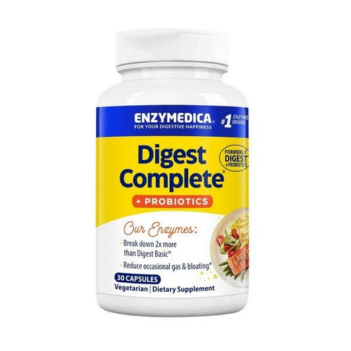 Digest Complete Plus Probiotics 30 Caps by Enzymedica
