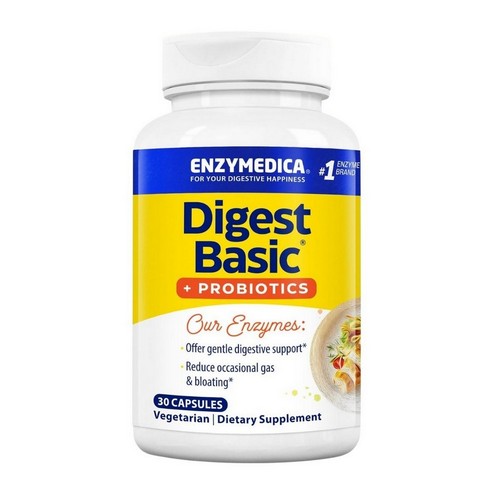 Digest Basic Plus Probiotics 30 Caps by Enzymedica