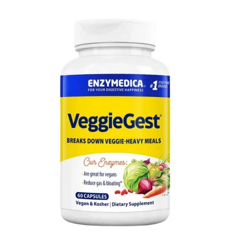 VeggieGest 60 Caps by Enzymedica