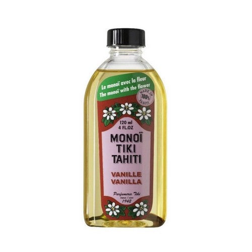 Tiki Tahiti Coconut Oil Vanilla 4 Oz by Monoi Tiare
