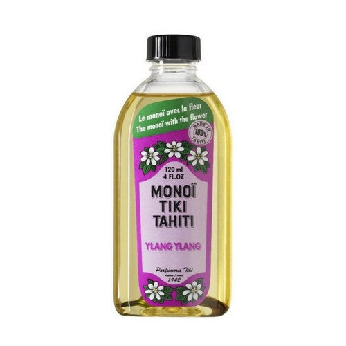Tiki Tahiti Coconut Oil Ylang Ylang 4 Oz by Monoi Tiare