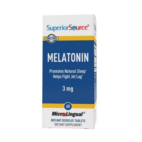 Melatonin MicroLingual 60 Tabs by Superior Source