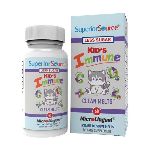 Kid’s Immune Clean Melts 60 Tabs by Superior Source