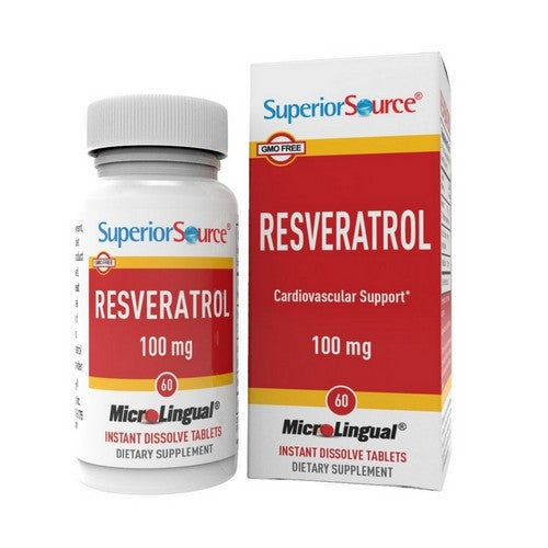 Resveratrol 60 Tabs by Superior Source