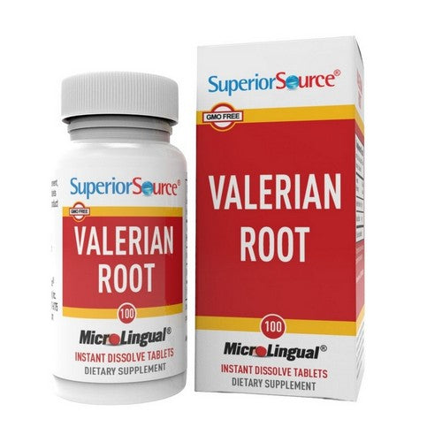 Valerian Extract 100 Tabs by Superior Source
