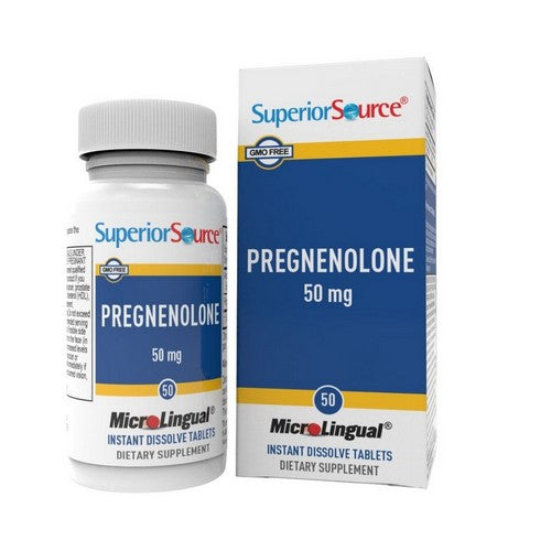 Pregnenolone 50 Tabs by Superior Source