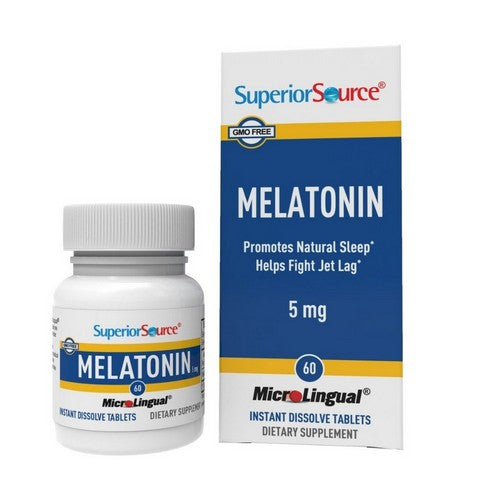 Melatonin 60 Tabs by Superior Source