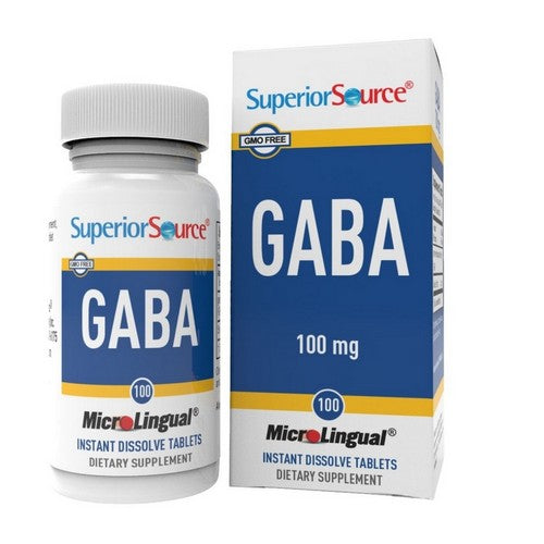 GABA 100 Tabs by Superior Source