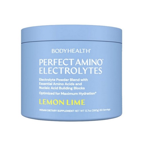 Perfect Amino Electrolytes Lemon Lime 12.7 Oz by BodyHealth