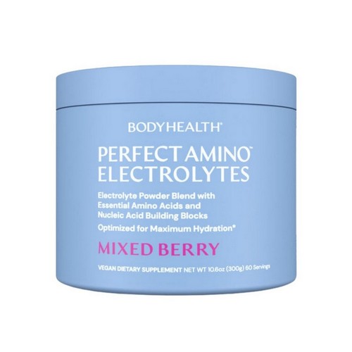 Perfect Amino Electrolytes Mixed Berry 10.6 Oz by BodyHealth