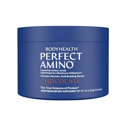 Perfect Amino Chocolate Powder 4.3 Oz by BodyHealth