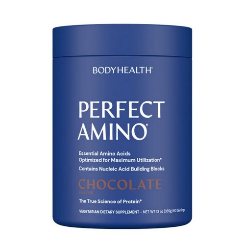 Perfect Amino Chocolate 13 Oz by BodyHealth