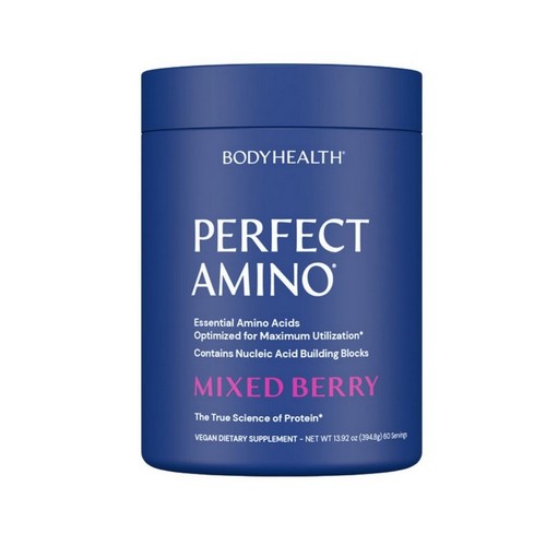 Perfect Amino Electrolytes Mixed Berry 13.92 Oz by BodyHealth