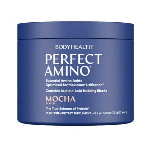 Perfect Amino Powder Mocha 6.3 Oz by BodyHealth