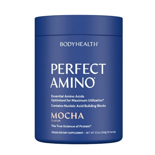 Perfect Amino Powder Mocha 12.6 Oz by BodyHealth