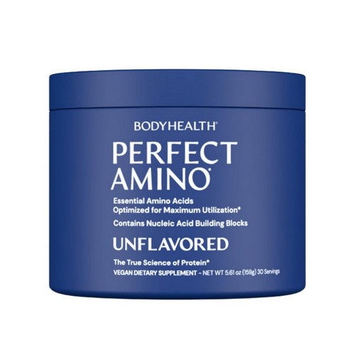 Perfect Amino Powder Unflavored 5.61 Oz by BodyHealth