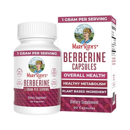Organic Berberine Capsules 60 Count by MaryRuth's
