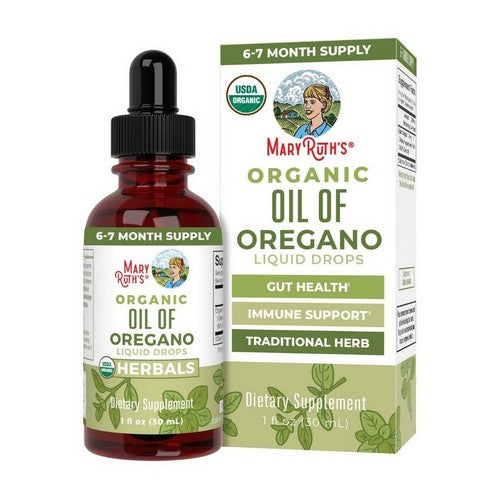 Organic Oil Of Oregano Liquid Drops 1 Oz by MaryRuth's